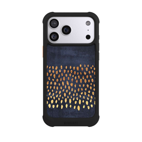 Apple iPhone 17 Pro Max NIVOmax Muster Gold und Marine