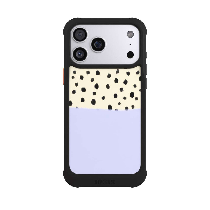 iPhone 17 Pro Max NIVOmax Tupfen Boho Pastell