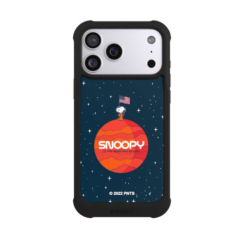 Apple iPhone 17 Pro Max NIVOmax Snoopy Space Traveller Orange