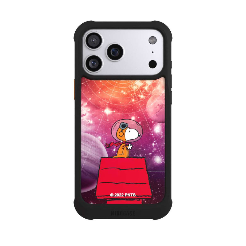 iPhone 17 Pro Max NIVOmax Snoopy Weltraumreisender Planet