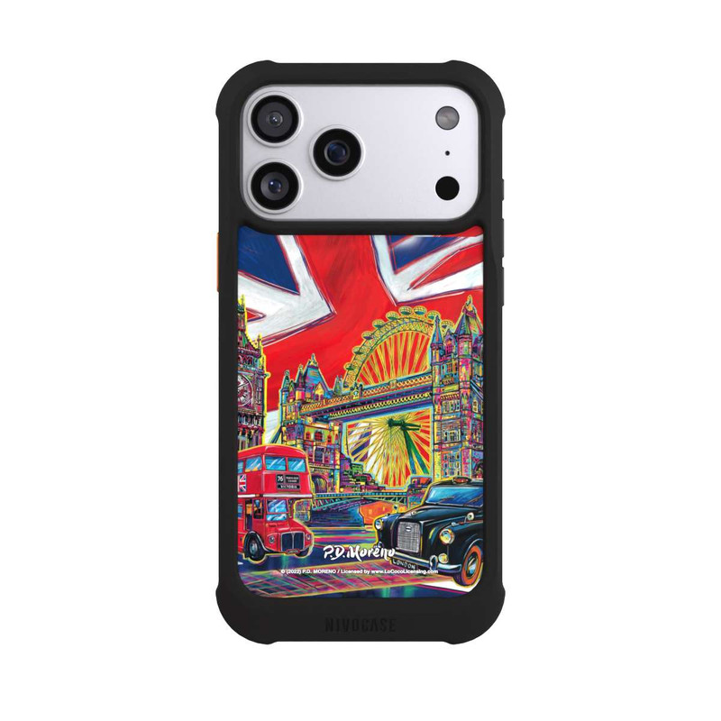 iPhone 17 Pro Max NIVOmax London City Art By P.D. Moreno