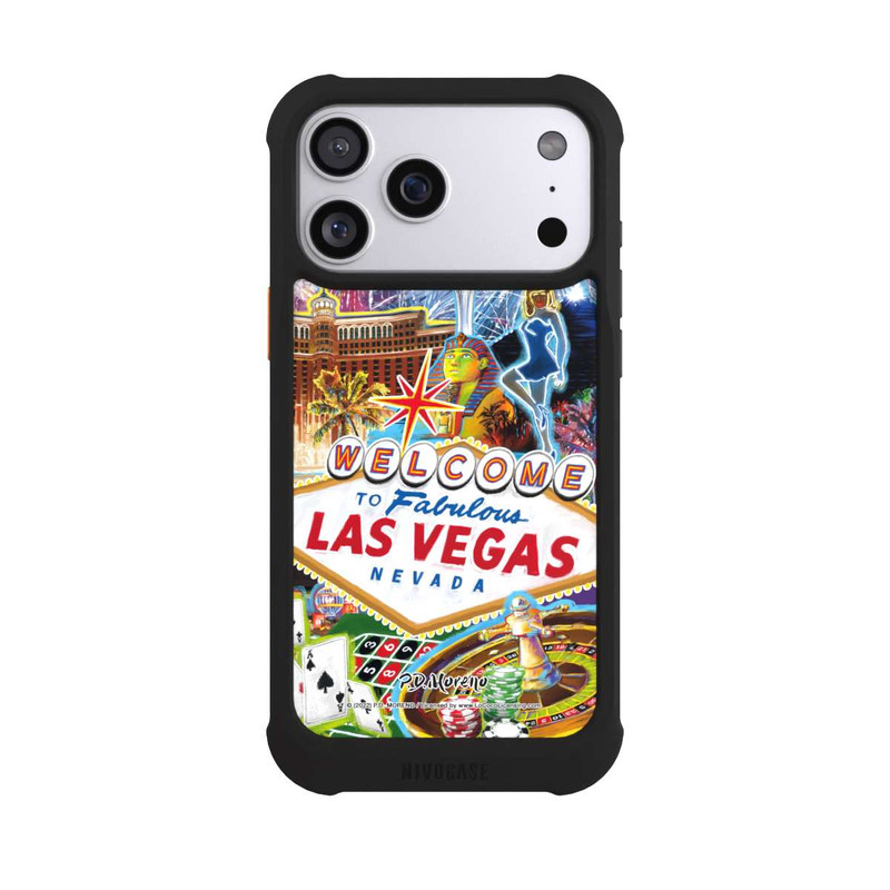 iPhone 17 Pro Max NIVOmax Las Vegas Art par P.D. Moreno