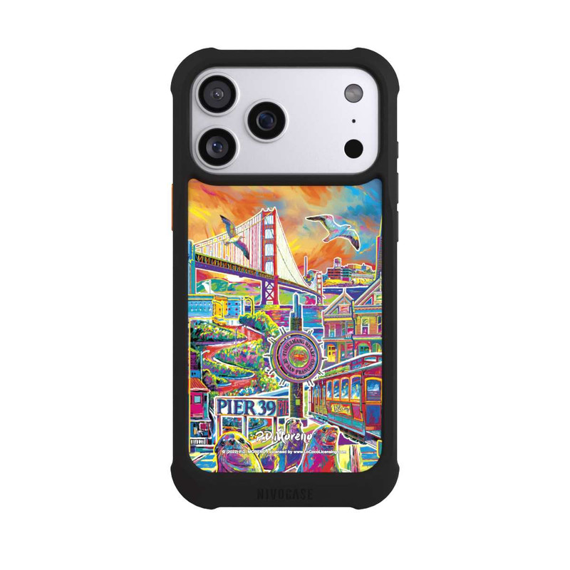 iPhone 17 Pro Max NIVOmax San Francisco Art par P.D. Moreno