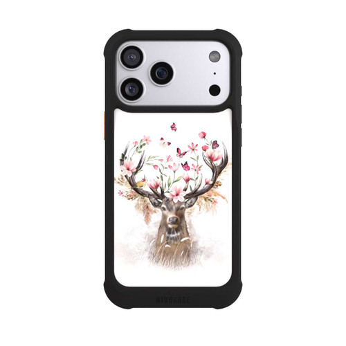 Apple iPhone 17 Pro Max NIVOmax Hirsch Blumen Geweih