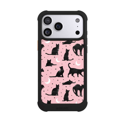 Apple iPhone 17 Pro Max NIVOmax Lune &amp; Chats Fond Rose