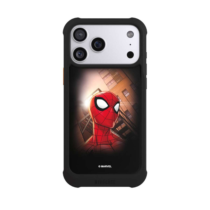 iPhone 17 Pro Max NIVOmax Spider-Man City