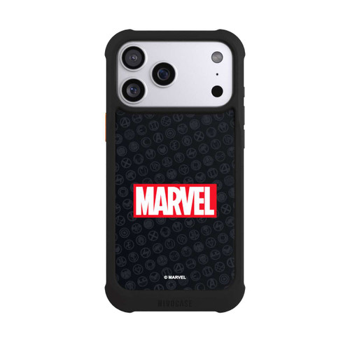 Apple iPhone 17 Pro Max NIVOmax Marvel Logo Black Red
