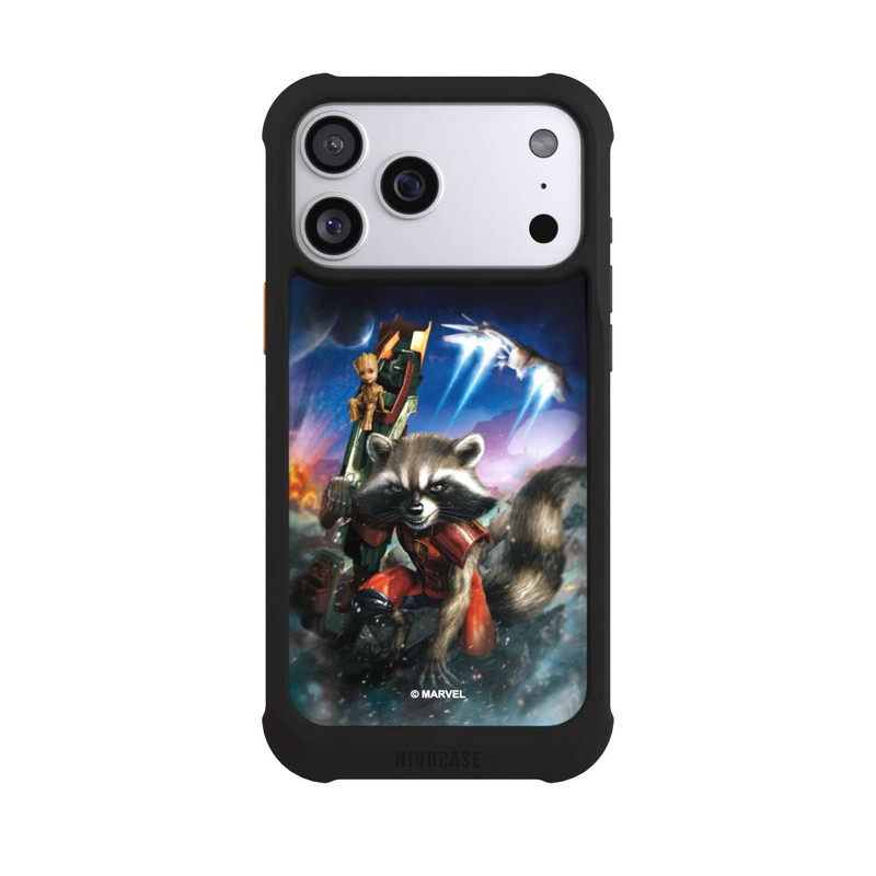 iPhone 17 Pro Max NIVOmax Rocket & Baby Groot Guardians Of The Galaxy