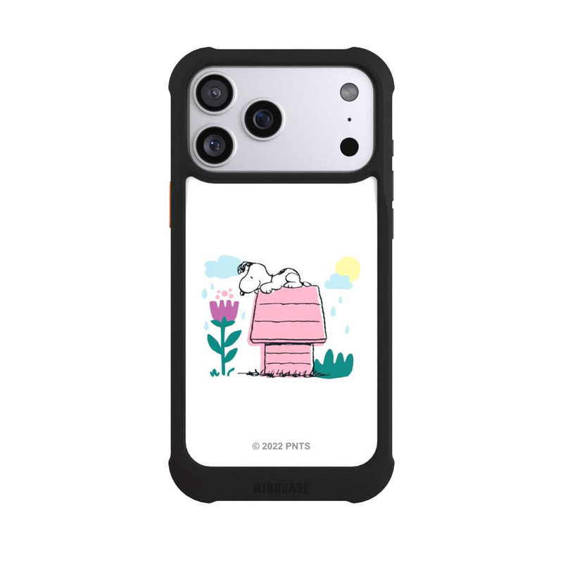 iPhone 17 Pro Max NIVOmax Snoopy Hundehütte Frühling
