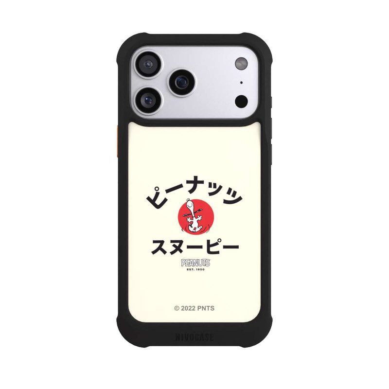 iPhone 17 Pro Max NIVOmax Snoopy Japanisch Katakana