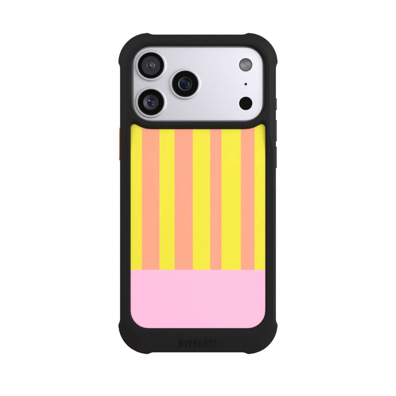 iPhone 17 Pro Max NIVOmax Neonfarbige Streifen