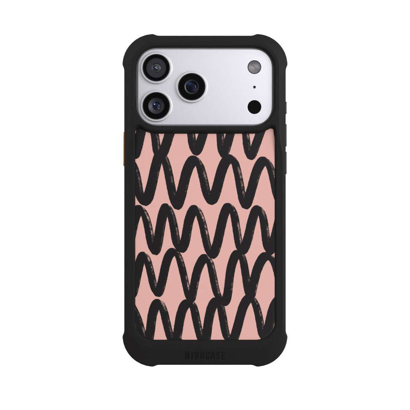 iPhone 17 Pro Max NIVOmax Zig Zag Noir