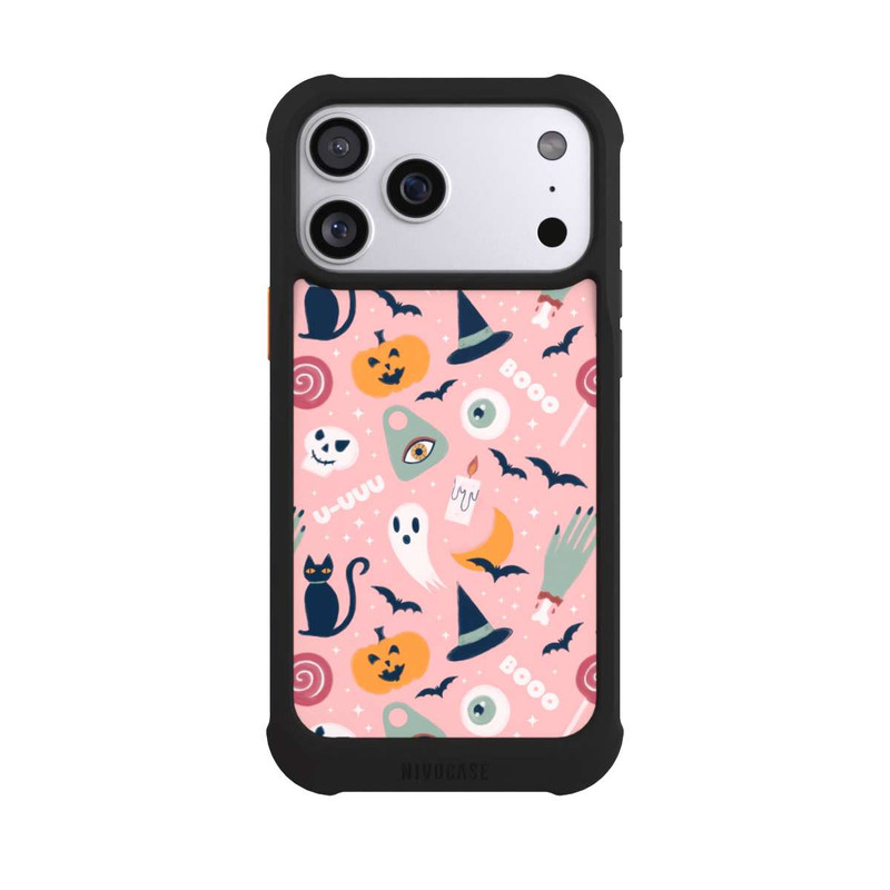 iPhone 17 Pro Max NIVOmax Cute Halloween Ghosts Pattern