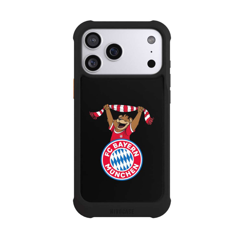 iPhone 17 Pro Max NIVOmax Bernie Jubel mit Schal Schwarz