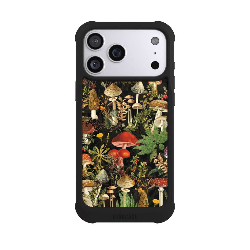 iPhone 17 Pro Max NIVOmax Verschiedene Pilze Im Wald