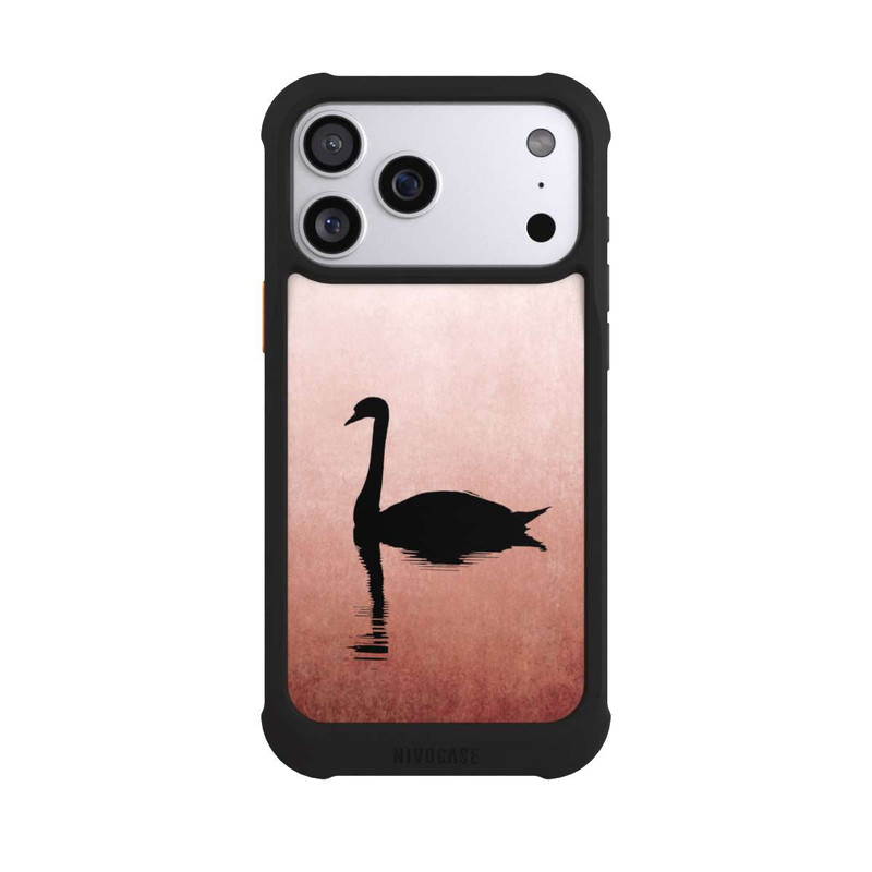 iPhone 17 Pro Max NIVOmax Der rote Schwan