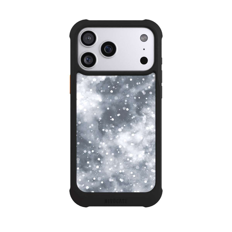 iPhone 17 Pro Max NIVOmax Ciel de neige d'hiver abstrait