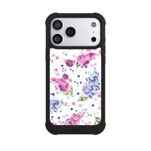 Apple iPhone 17 Pro Max NIVOmax Hortensias Floraux Lilas Rose