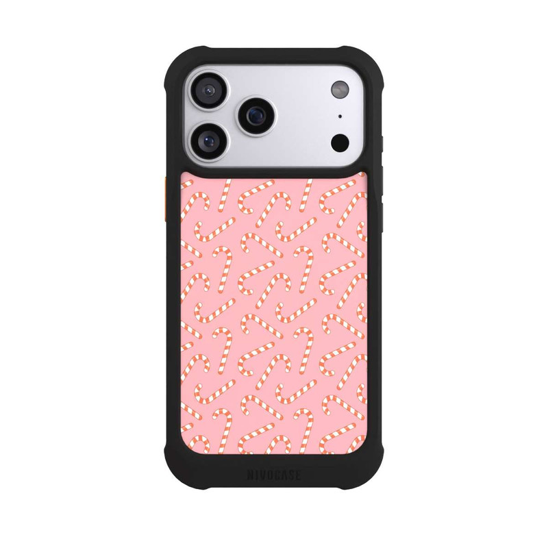iPhone 17 Pro Max NIVOmax Cannes à sucre sur rose