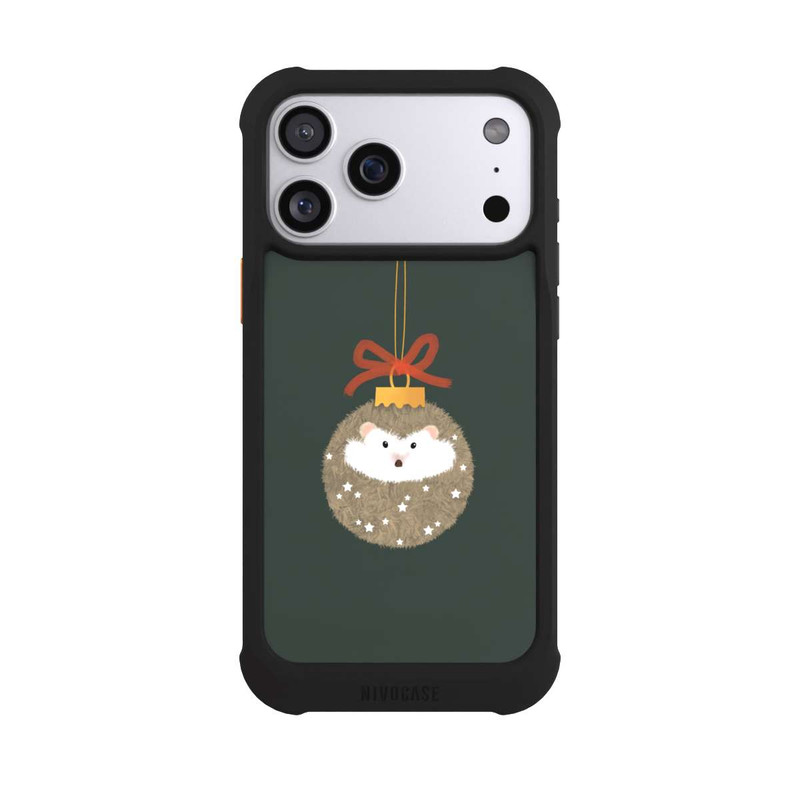 iPhone 17 Pro Max NIVOmax weihnachtlicher Igel