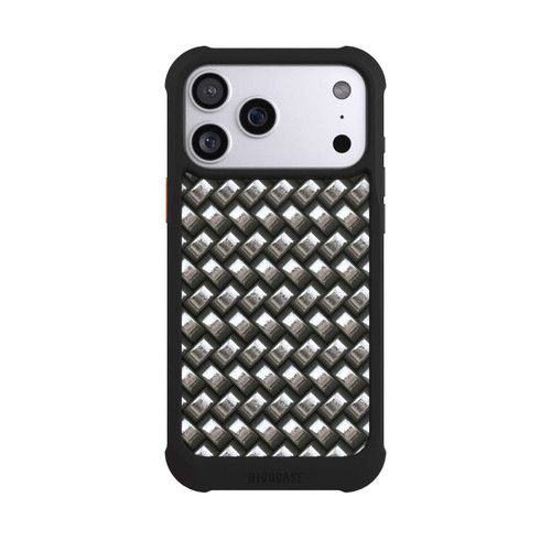 Apple iPhone 17 Pro Max NIVOmax Glamour Silver Metal