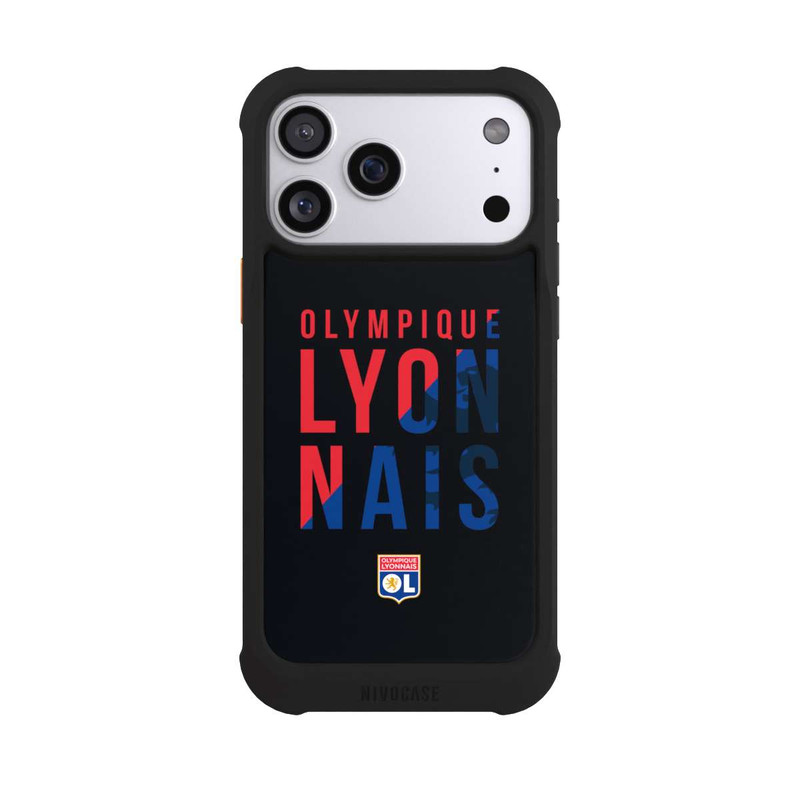 iPhone 17 Pro Max NIVOmax OL bleu et rouge