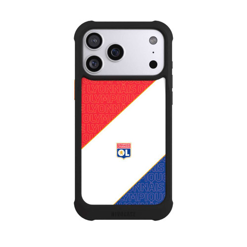 Apple iPhone 17 Pro Max NIVOmax Logo OL rouge et bleu