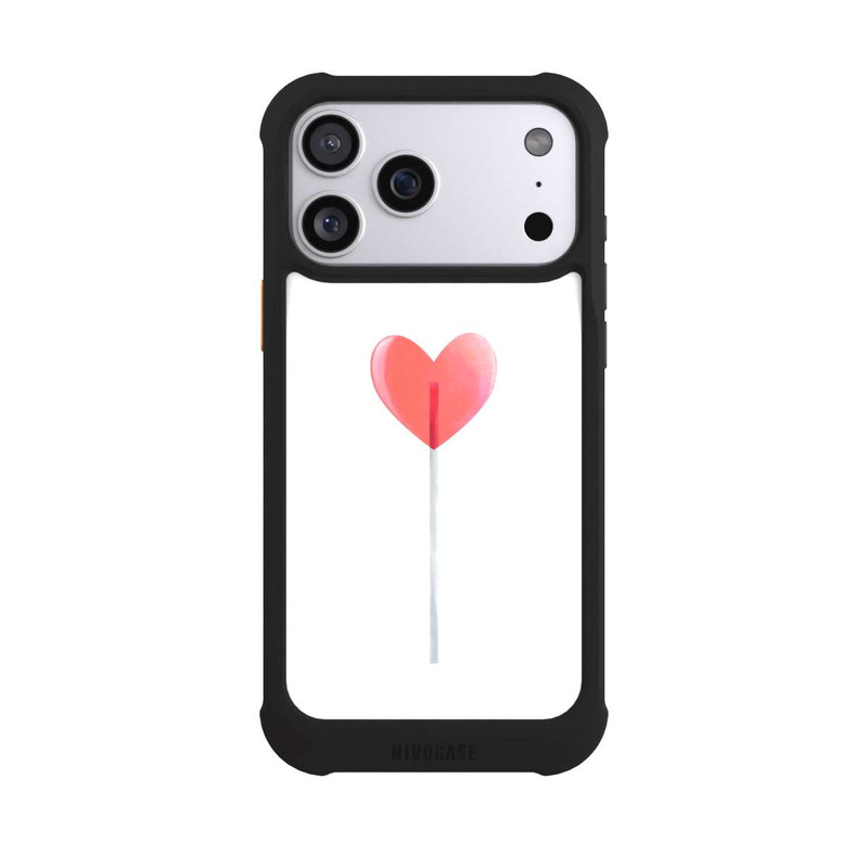 iPhone 17 Pro Max NIVOmax Herz-Lutscher