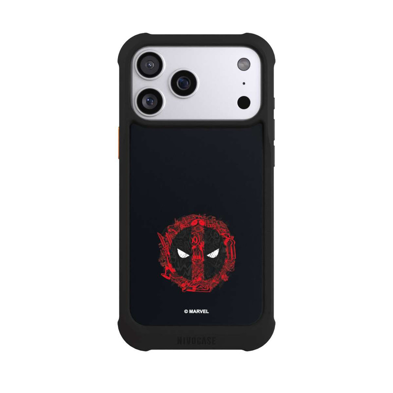 iPhone 17 Pro Max NIVOmax Deadpool Logo