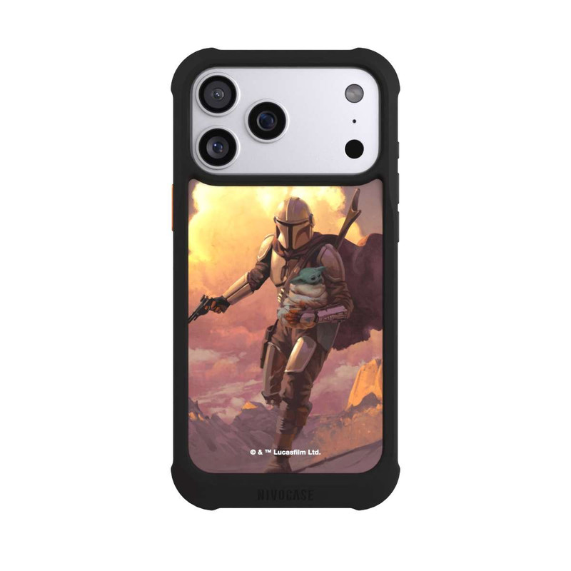 iPhone 17 Pro Max NIVOmax The Mandalorian And Grogu Sunset Clouds