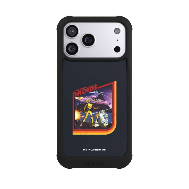 iPhone 17 Pro Max NIVOmax R2D2 et C3PO Comic