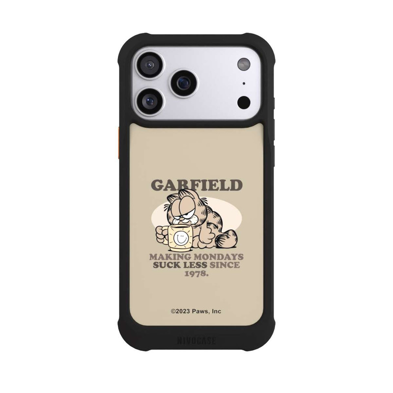 iPhone 17 Pro Max NIVOmax Garfield Brun