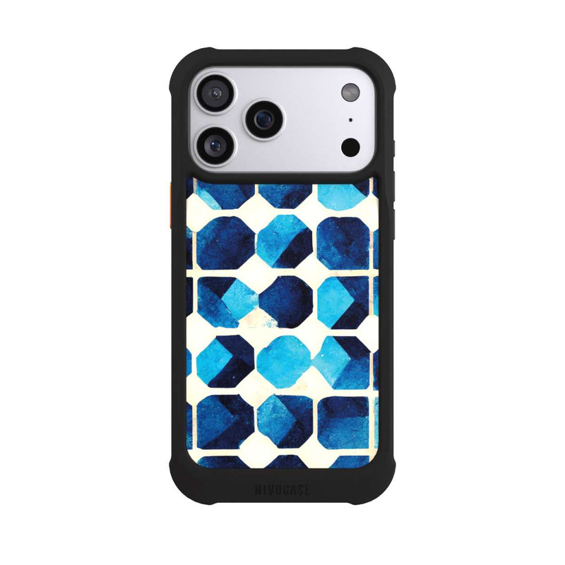 iPhone 17 Pro Max NIVOmax Motif bleu