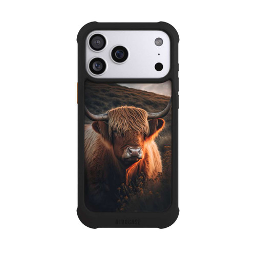 Apple iPhone 17 Pro Max NIVOmax Vache Highland avec de grandes cornes avec IA