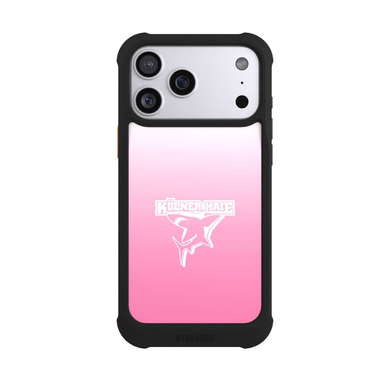 iPhone 17 Pro Max NIVOmax Kölner Haie Weiß Rosa