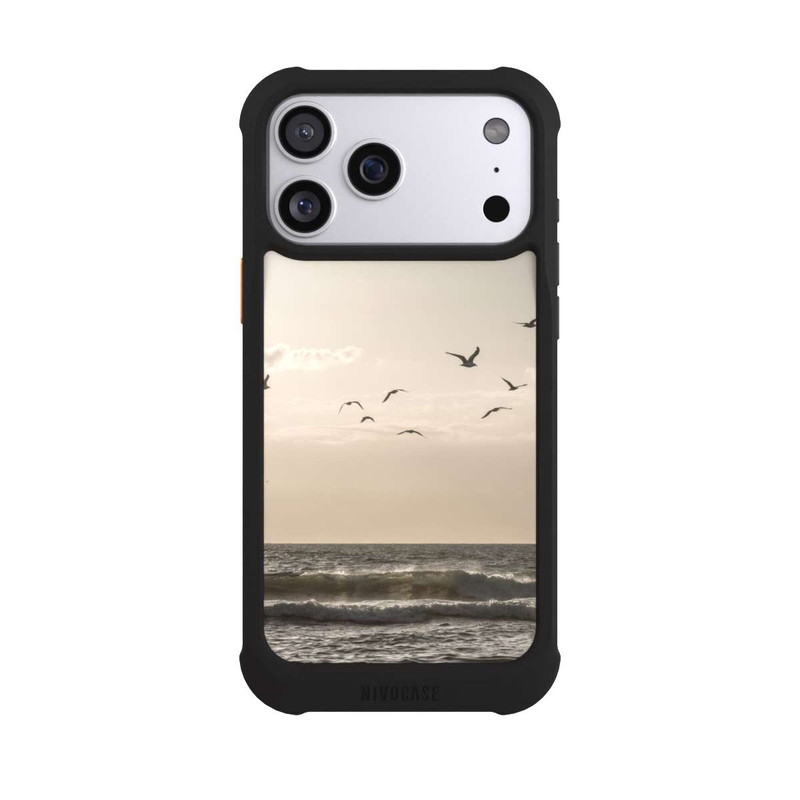 iPhone 17 Pro Max NIVOmax Les oiseaux et la mer 3