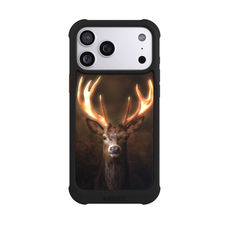 iPhone 17 Pro Max NIVOmax Hirsch Goldenes Geweih