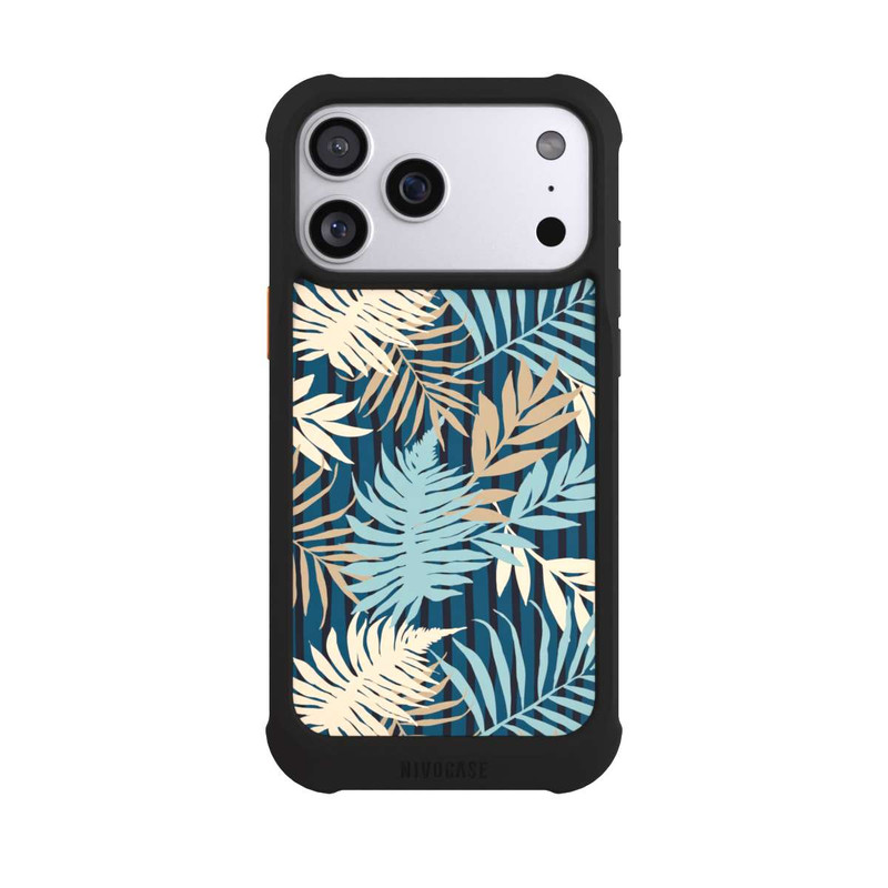 iPhone 17 Pro Max NIVOmax Palm Garden Beige Pattern