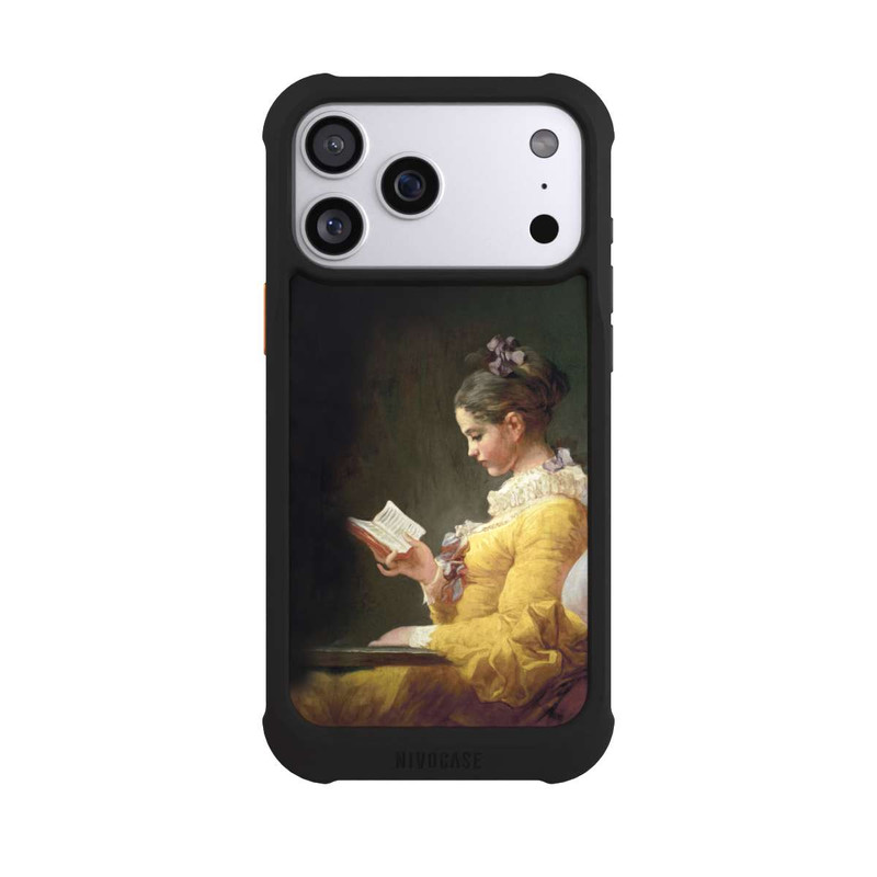 iPhone 17 Pro Max NIVOmax Jeune fille lisant de Jean-Honoré Fragonard