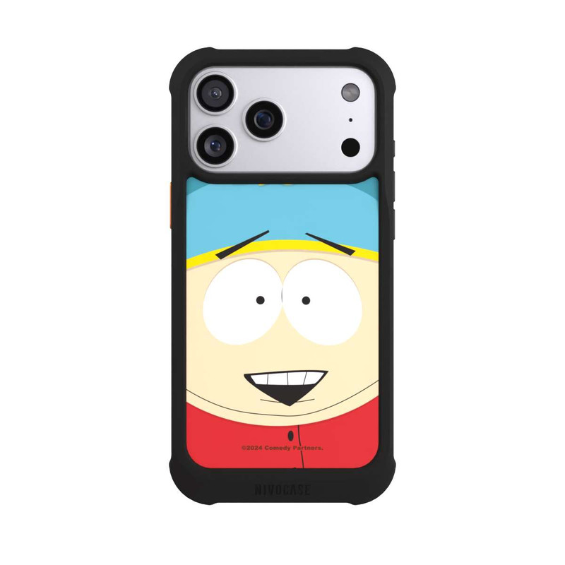 iPhone 17 Pro Max NIVOmax Cartman Closeup