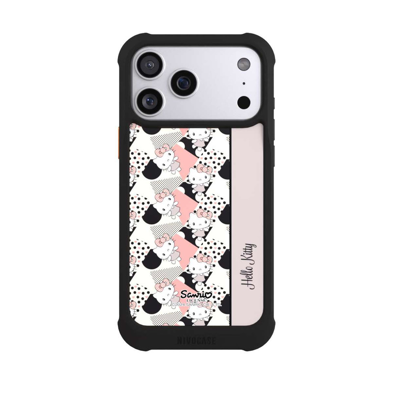 iPhone 17 Pro Max NIVOmax Hello Kitty elegantes Muster