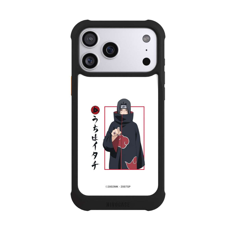 iPhone 17 Pro Max NIVOmax Itachi Geste Weiß