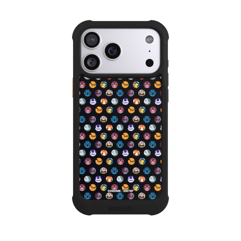 iPhone 17 Pro Max NIVOmax Bijuu Muster Schwarz