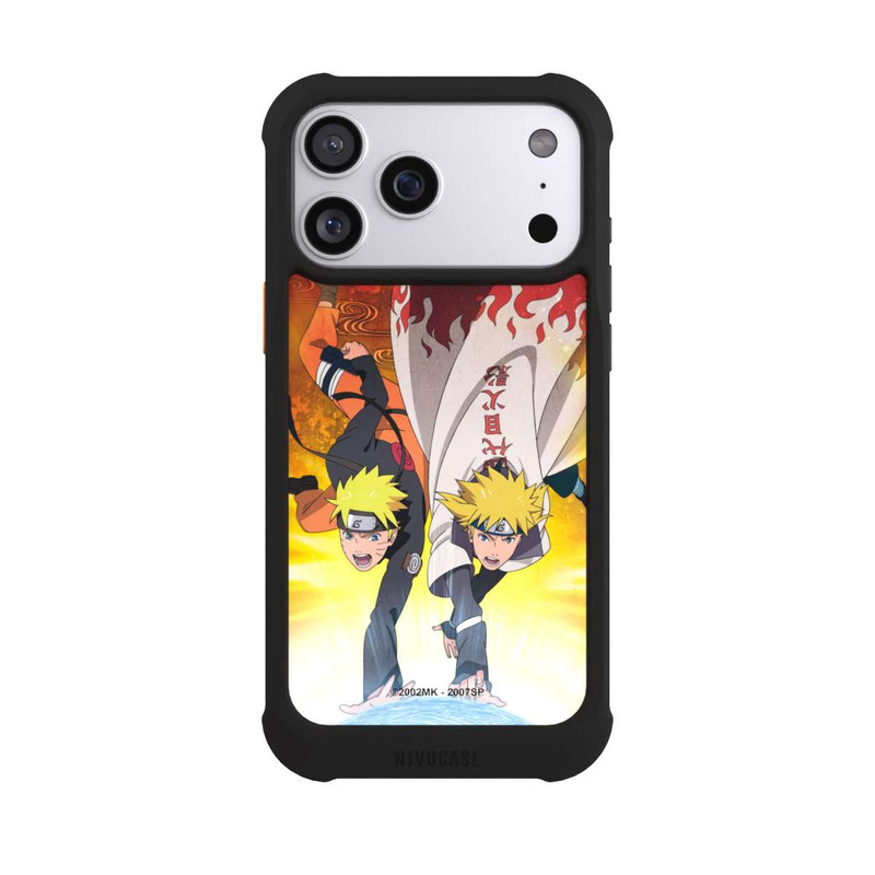 iPhone 17 Pro Max NIVOmax Naruto Minato Vater und Sohn