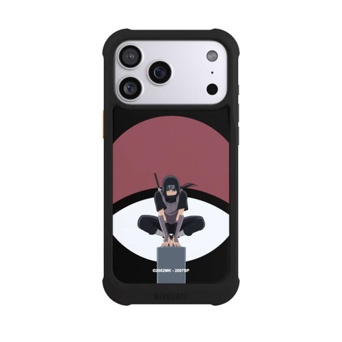 Apple iPhone 17 Pro Max NIVOmax Itachi Uchiha Symbol Schwarzer Hintergrund