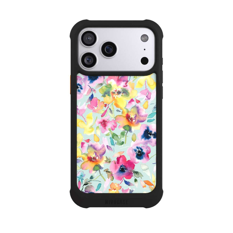 iPhone 17 Pro Max NIVOmax Artistic Summer Psychedelic Floral