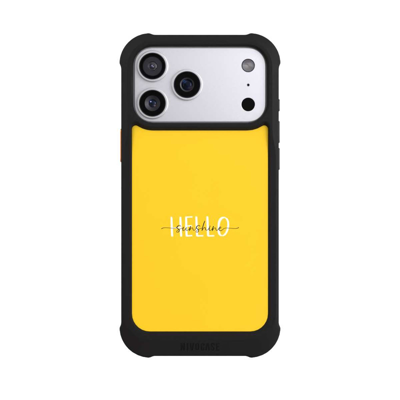 iPhone 17 Pro Max NIVOmax Hello Sunshine Yellow