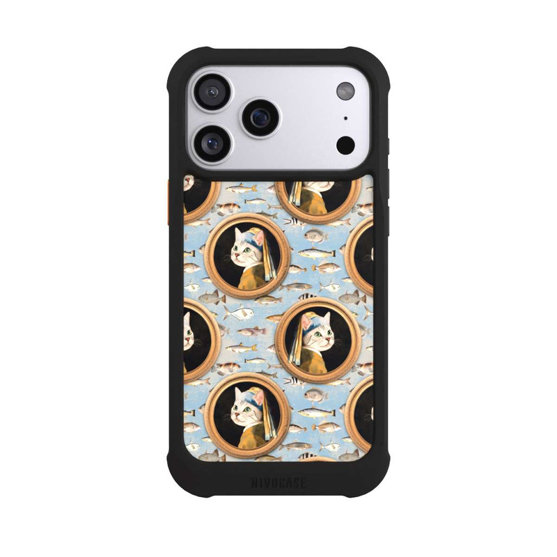 iPhone 17 Pro Max NIVOmax Katzen Muster