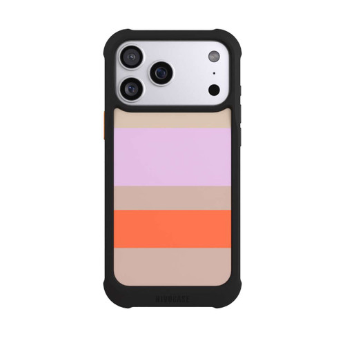Apple iPhone 17 Pro Max NIVOmax Moca Lila Orange Stripes