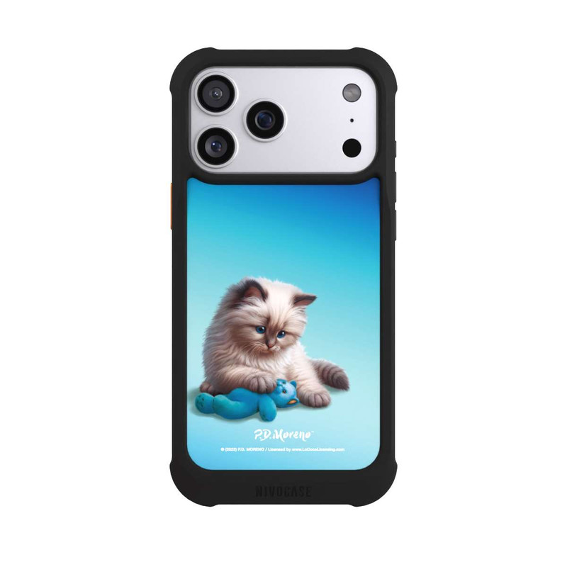 iPhone 17 Pro Max NIVOmax Cuddling Cat